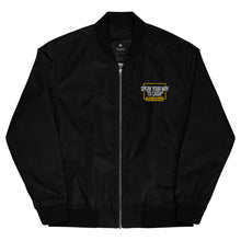 Load image into Gallery viewer, Premium recycled bomber jacket