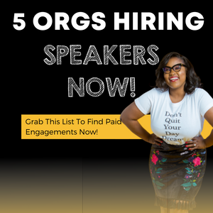 5 Orgs Hiring Speakers Now!